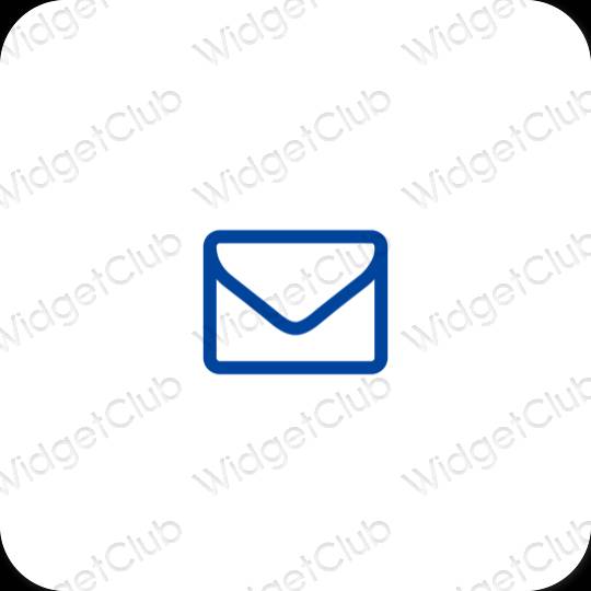 Esthetische Mail app-pictogrammen