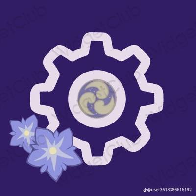 Esteettinen violetti Settings sovelluskuvakkeet