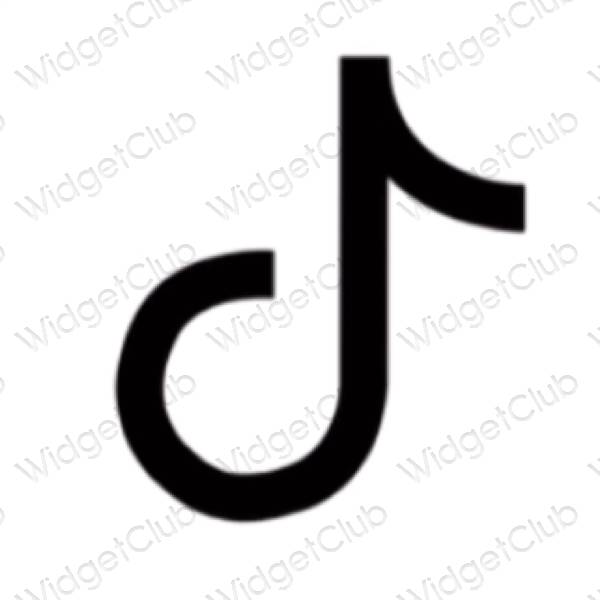 TikTok おしゃれアイコン画像素材