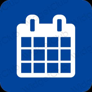 សោភ័ណ ពណ៌ស្វាយ Calendar រូបតំណាងកម្មវិធី