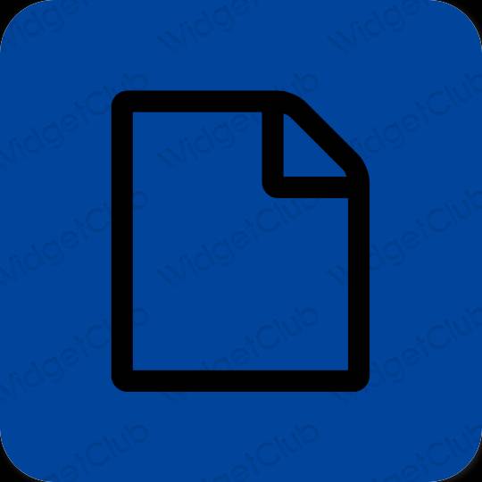 Estetik ungu Files ikon aplikasi