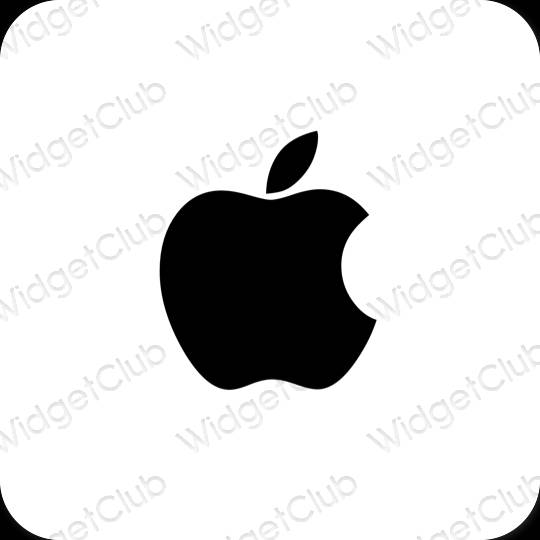 Esthetische Apple Store app-pictogrammen