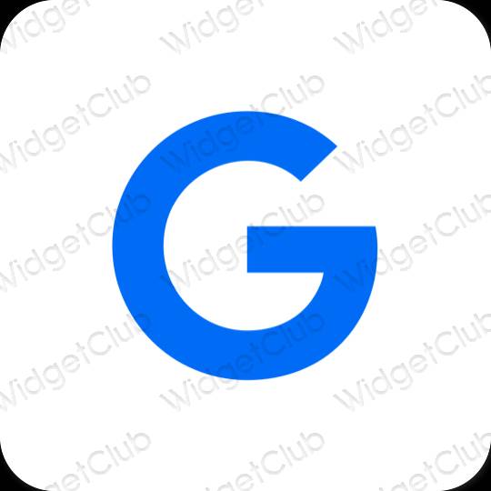 Aesthetic Google app icons