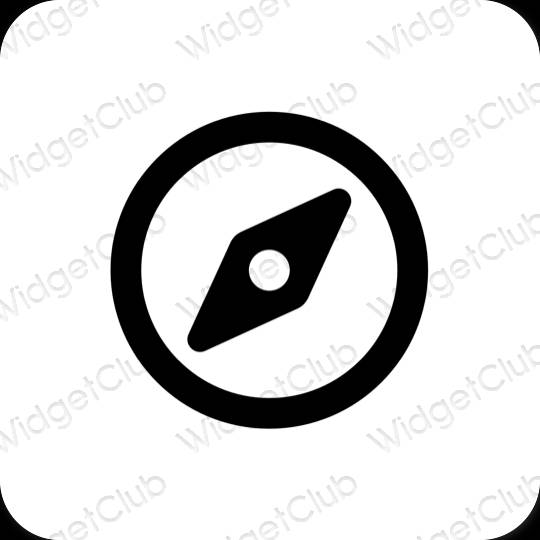 Estetické ikony aplikácií Safari