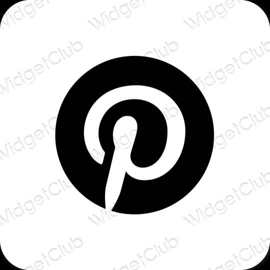 Icone delle app Pinterest estetiche