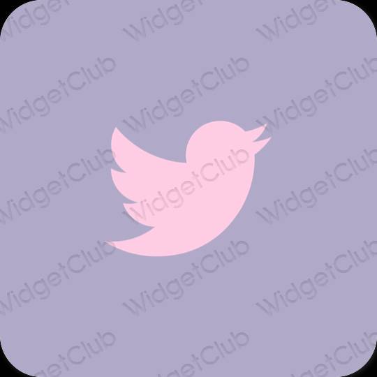 نمادهای برنامه زیباشناسی Twitter
