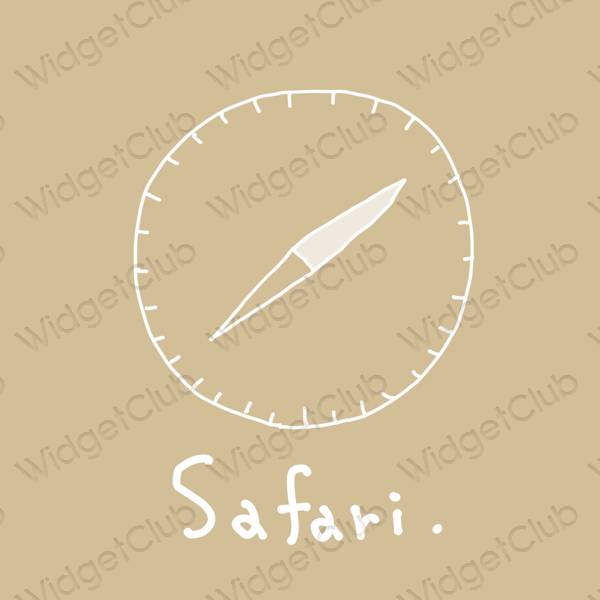 美學Safari 應用程序圖標