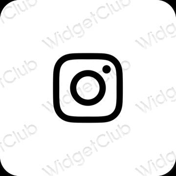 Estetické ikony aplikací Instagram