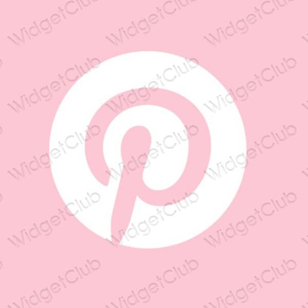 Icone delle app Pinterest estetiche