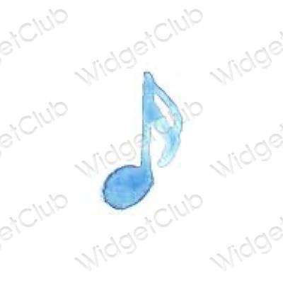 Biểu tượng ứng dụng Music thẩm mỹ