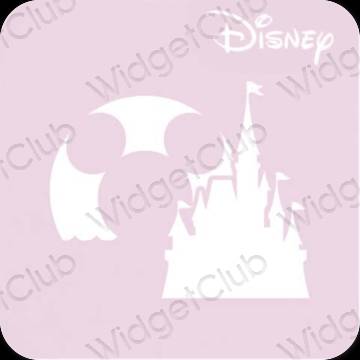 Estetik Disney uygulama simgeleri