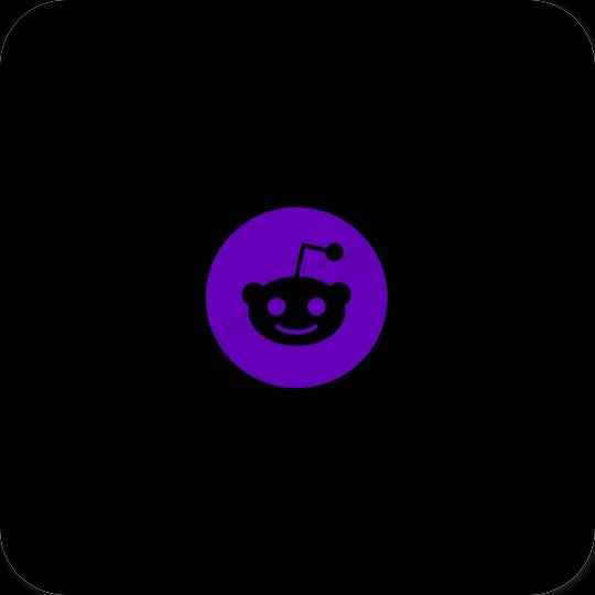 Aesthetic Reddit app icons