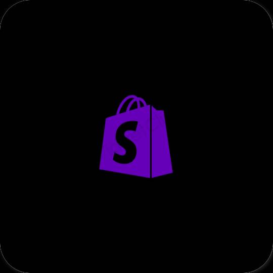 Esztétikus Shopify alkalmazásikonok
