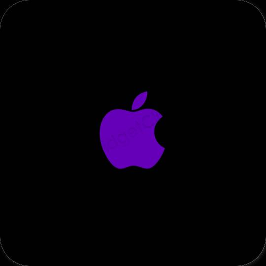 نمادهای برنامه زیباشناسی Apple Store