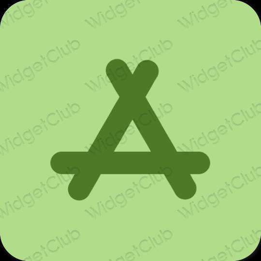 Estética AppStore iconos de aplicaciones