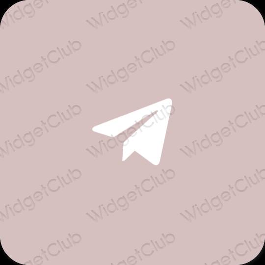 Estetinės Telegram programų piktogramos