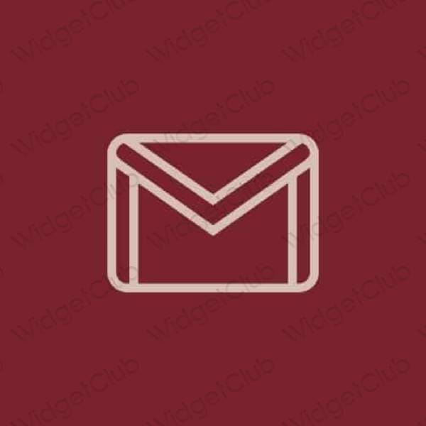 Aesthetic Gmail app icons