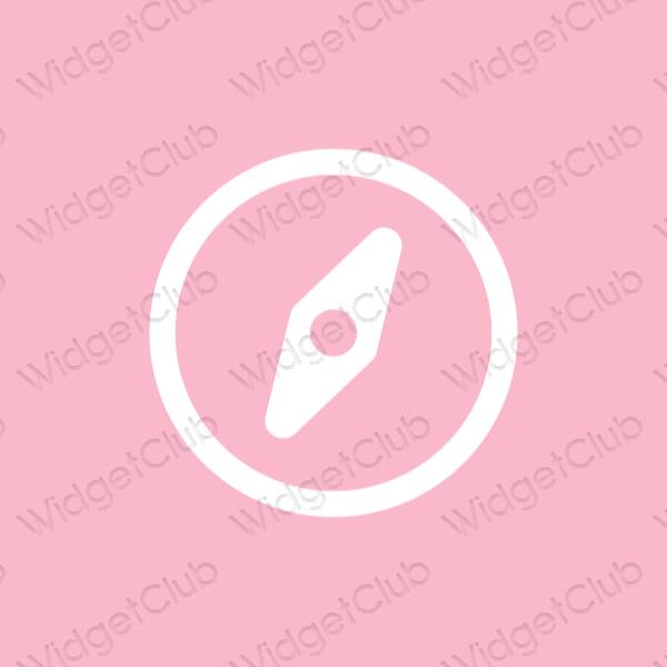 Aesthetic Safari app icons