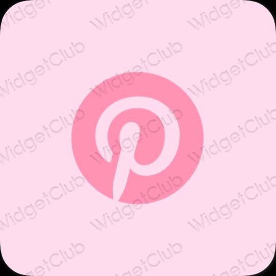 រូបតំណាងកម្មវិធី Pinterest សោភ័ណភាព