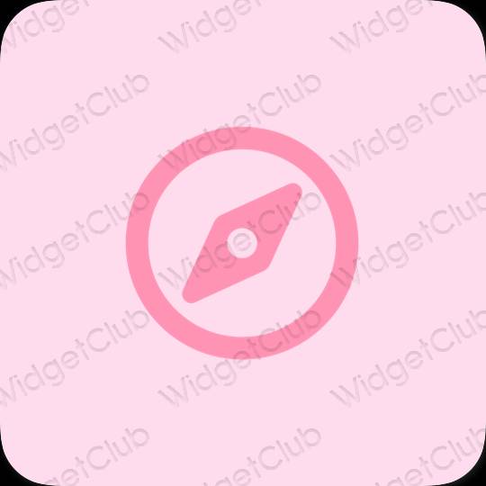 Aesthetic Safari app icons