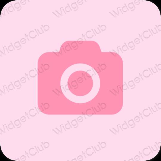 សោភ័ណ ពណ៌ស្វាយ Camera រូបតំណាងកម្មវិធី