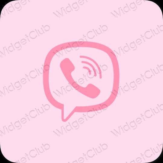 រូបតំណាងកម្មវិធី Viber សោភ័ណភាព