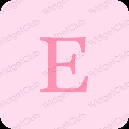 Estetické ikony aplikací Etsy