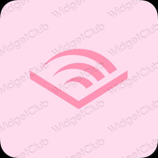 រូបតំណាងកម្មវិធី Audible សោភ័ណភាព