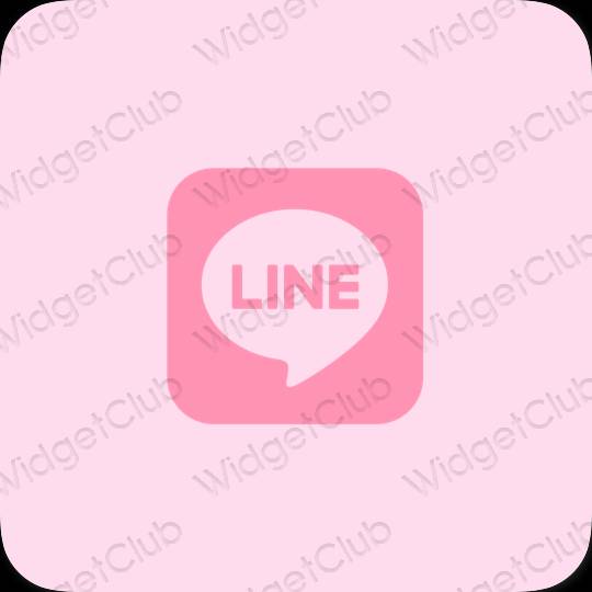Aesthetic LINE app icons