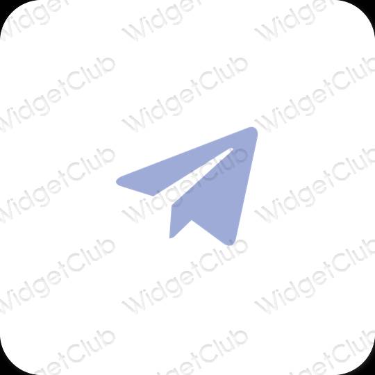 نمادهای برنامه زیباشناسی Telegram