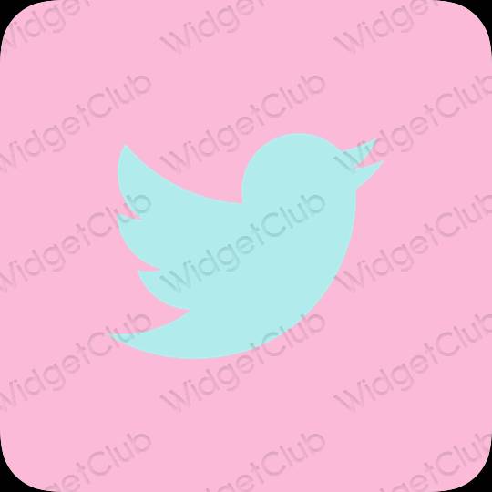 Twitter おしゃれアイコン画像素材