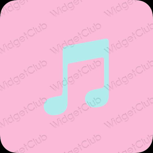Aesthetic Apple Music app icons