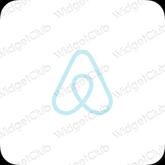 Estetické ikony aplikací Airbnb