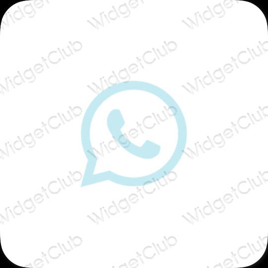 Ikon apl WhatsApp Estetik