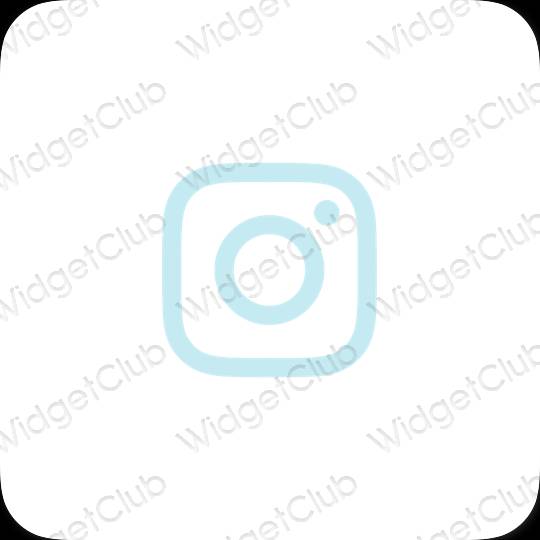 Estetické ikony aplikací Instagram