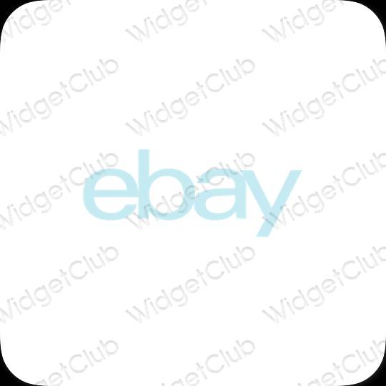 Aesthetic eBay app icons