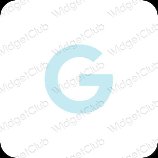 Aesthetic Google app icons