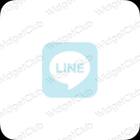 Aesthetic LINE app icons