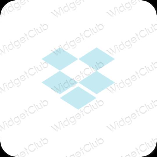 រូបតំណាងកម្មវិធី Dropbox សោភ័ណភាព