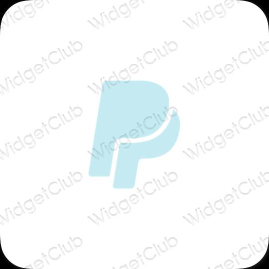 Paypal おしゃれアイコン画像素材