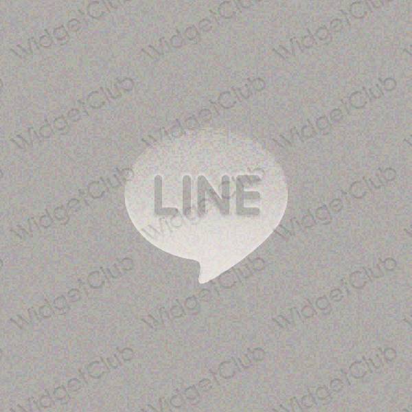 جمالية LINE أيقونات التطبيقات