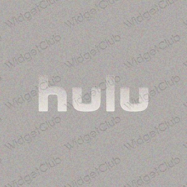 審美的 淺褐色的 hulu 應用程序圖標