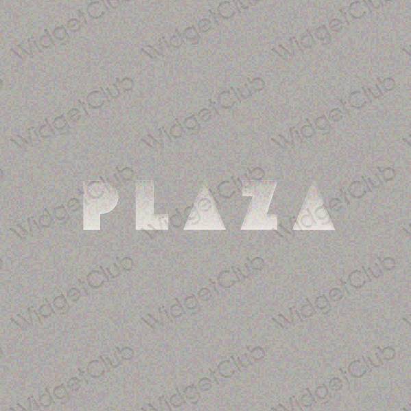 Aesthetic PLAZA app icons