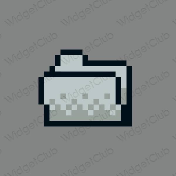 Aesthetic Files app icons