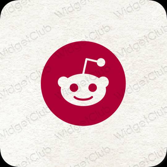 Estetiska Reddit appikoner
