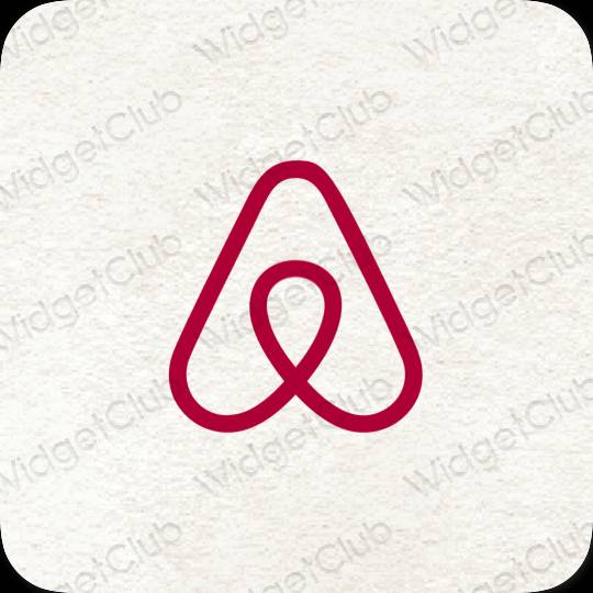 Ikon aplikasi estetika Airbnb