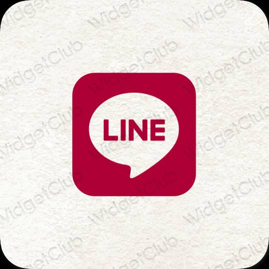 Estética LINE ícones de aplicativos