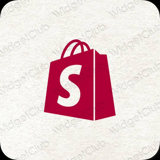 Ikon aplikasi estetika Shopify