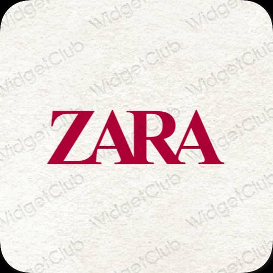 Estetiska ZARA appikoner
