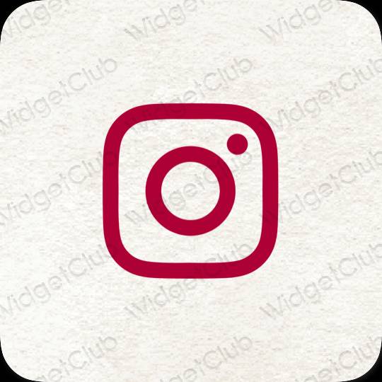 紫 Instagram おしゃれアイコン画像素材